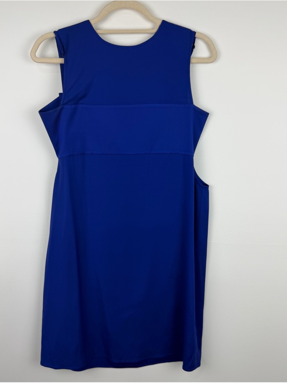 Alexander Wang T Blue Silk Crepe Cutout Bandeau Mini Dress Size 8